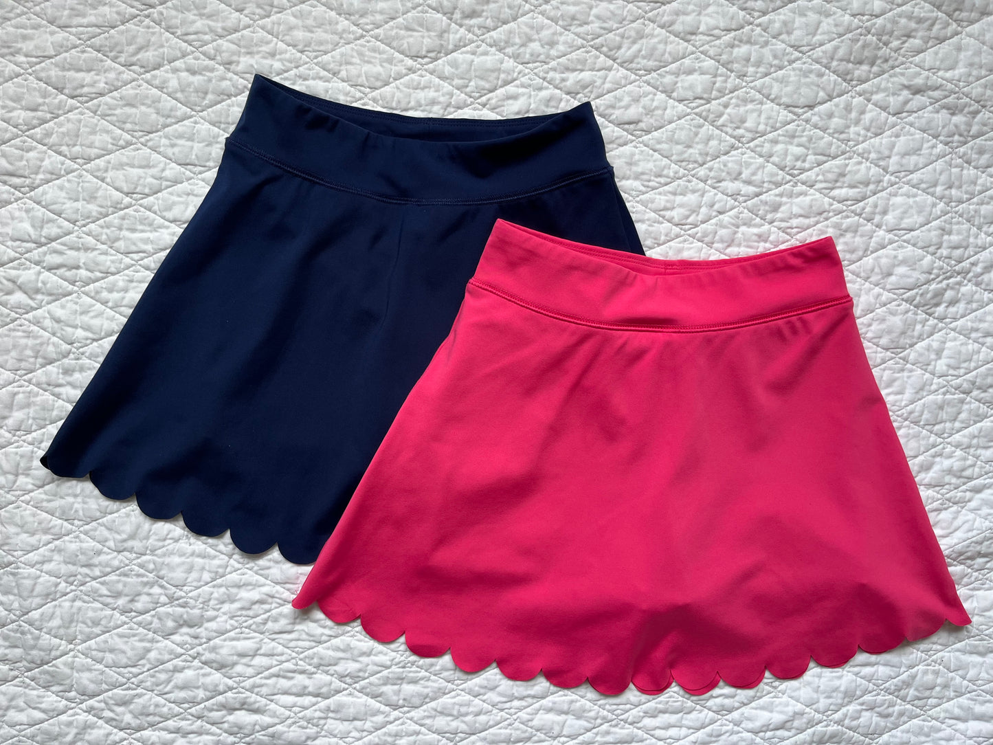 Seller #113 Girls Crewcuts Active Skorts Navy & Pink Size 10