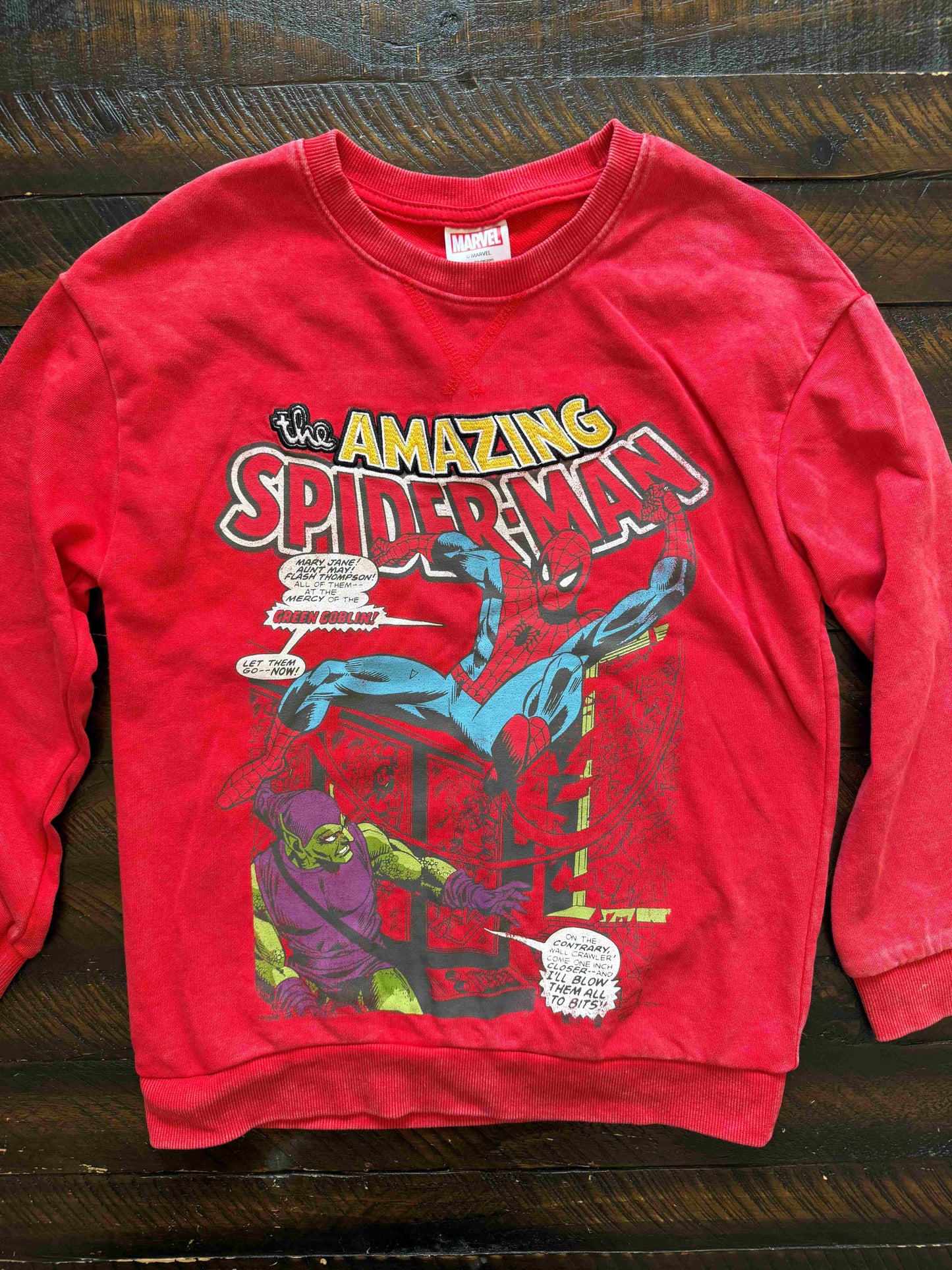 134 Boys Marvel Spiderman sweatshirt 8