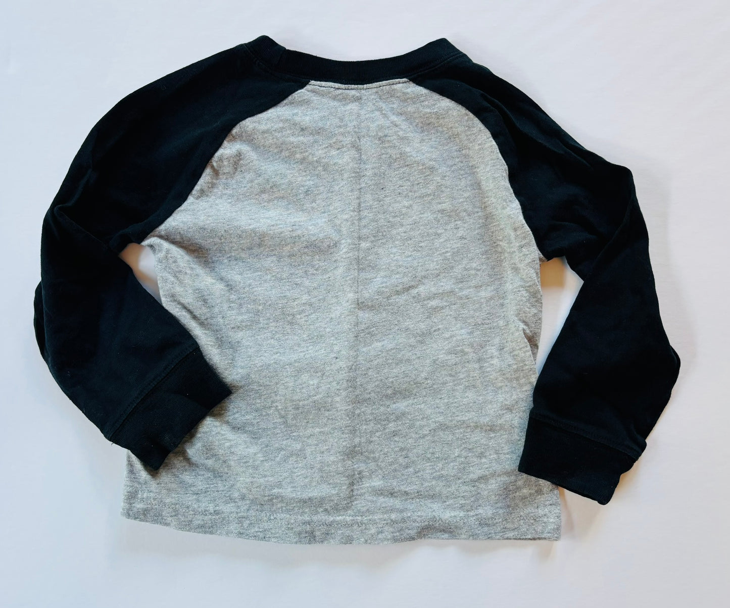 #101 Carter's Vampire Baseball Long Sleeve Shirt Gender Neutral Size 24 months