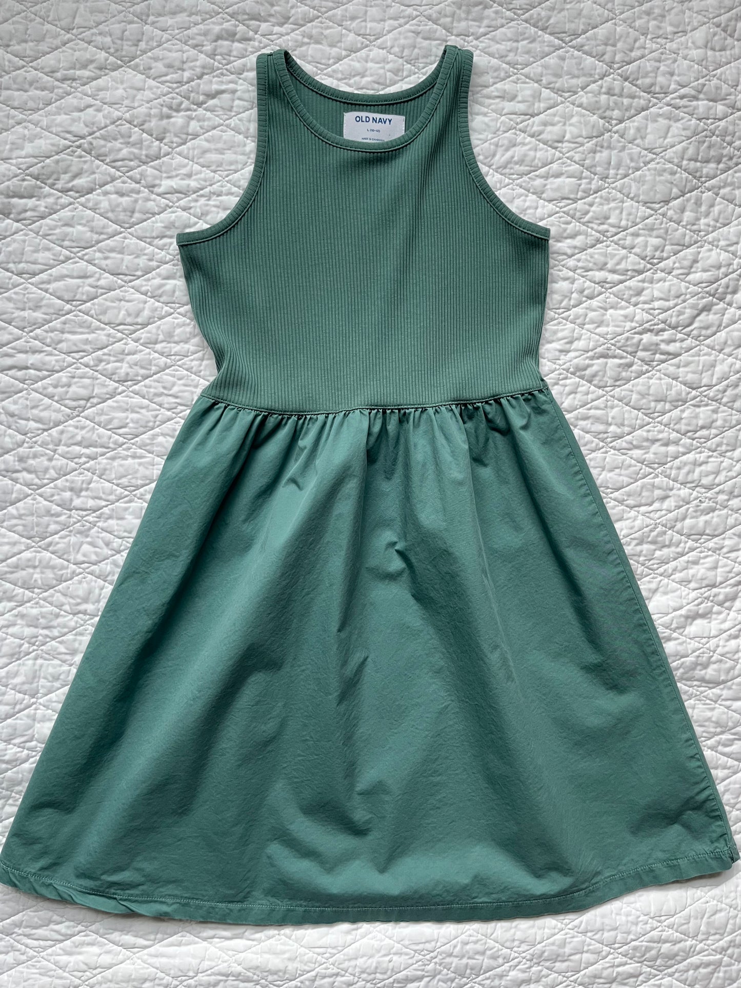 Seller #113 Girls Old Navy Teal Dress Size L 10/12