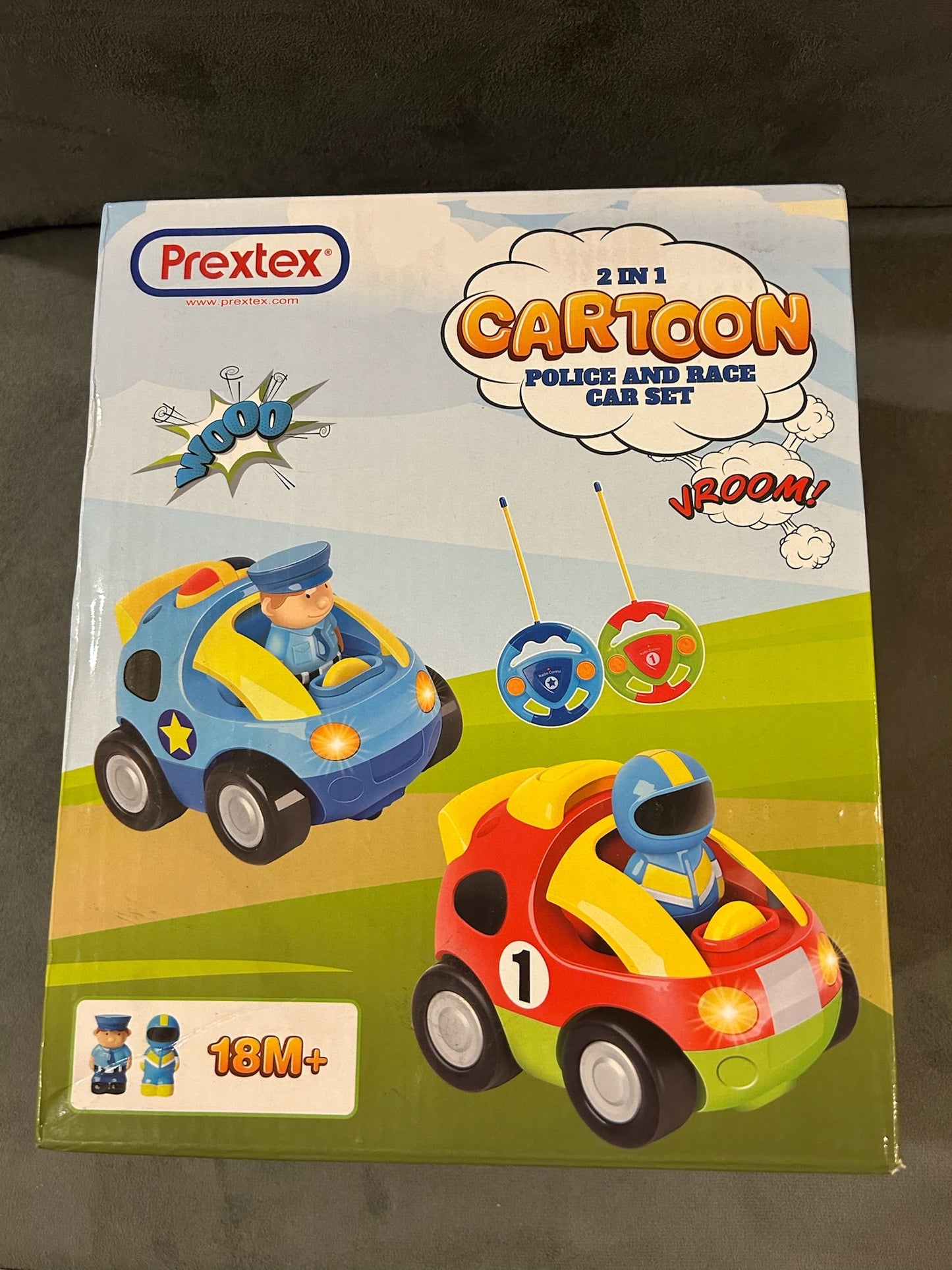 Seller 128 - Toddler Remote Control Car Set *brand new in box*