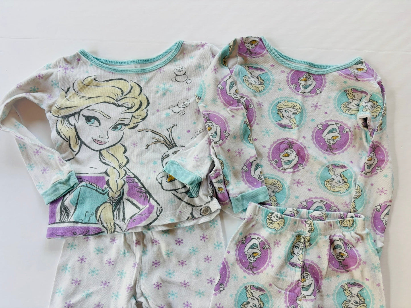 #101 Disney Frozen Pajama Bundle Girls Size 2T