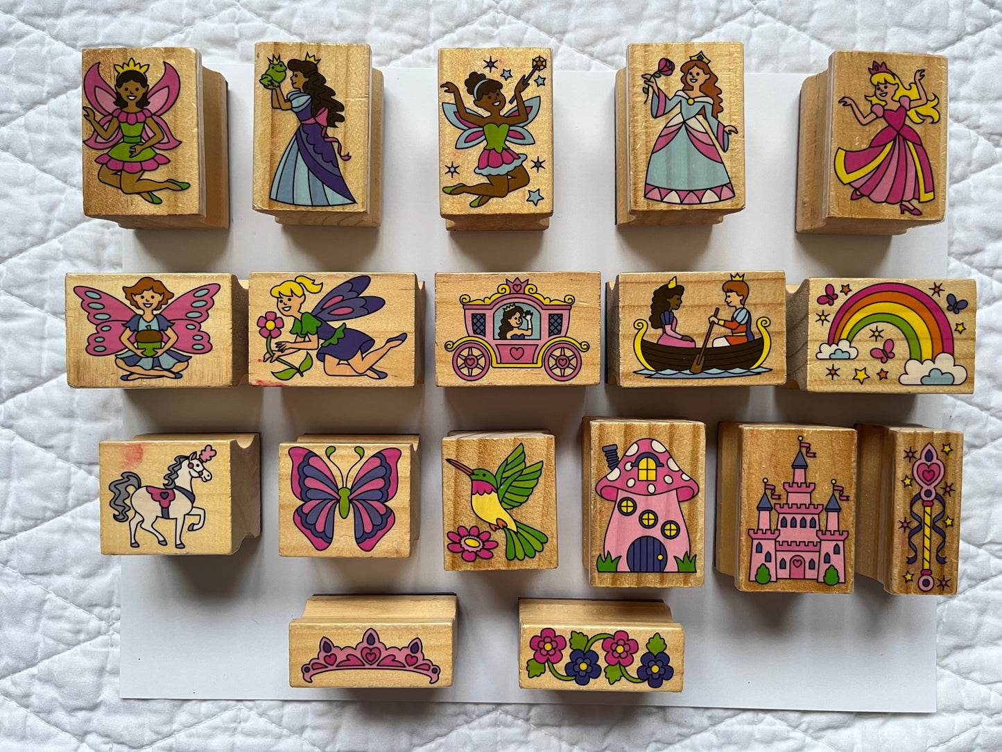 Seller #113 Fairy and Princess Stamps