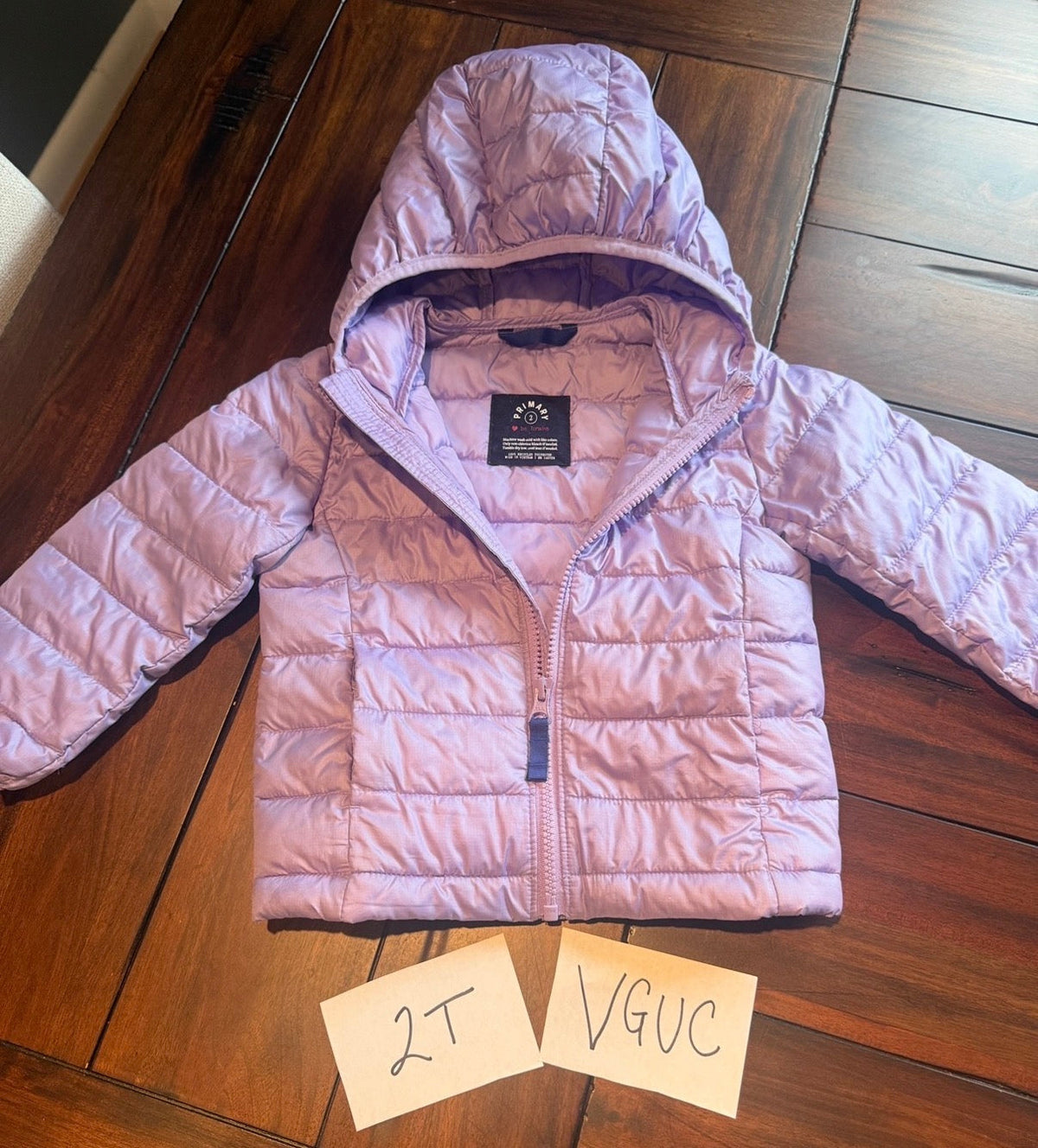 #51 Primary Puffer Coat 2T Girls