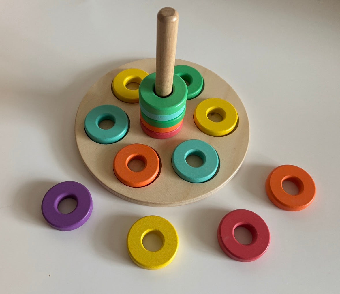 #75 Lovevery Flexible Wooden Stacker