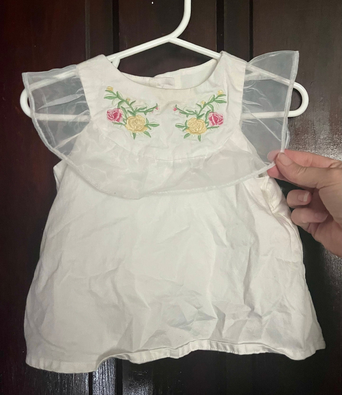 Seller #13 Janie & Jack girls 12-18 months floral blouse
