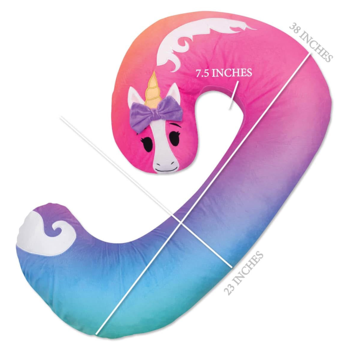 Seller #10 kids unicorn body pillow