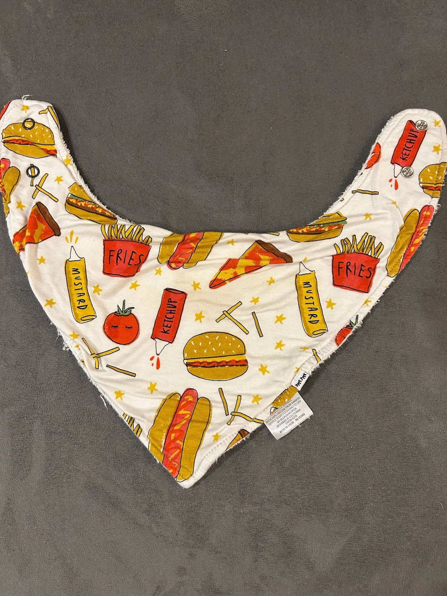 Seller 128 - Little Sleepies Fast Foodies Bib