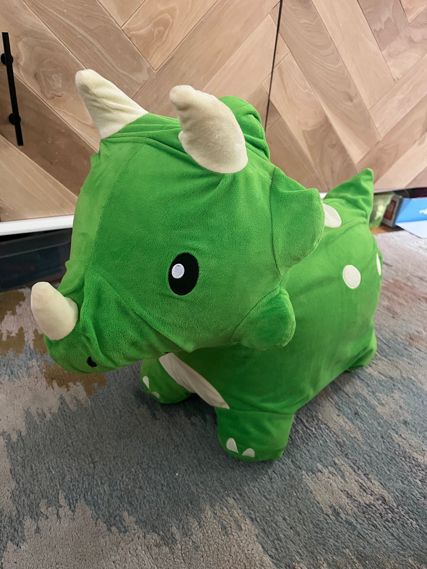 #97- Bouncy Pals Triceratops Toy