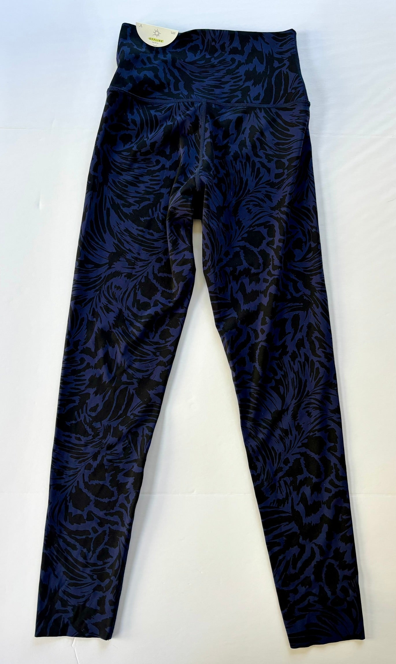 #101 *REDUCED* NWT Aerie Offline Hi-Rise Short Purple Zebra Yoga Pants Women Size S