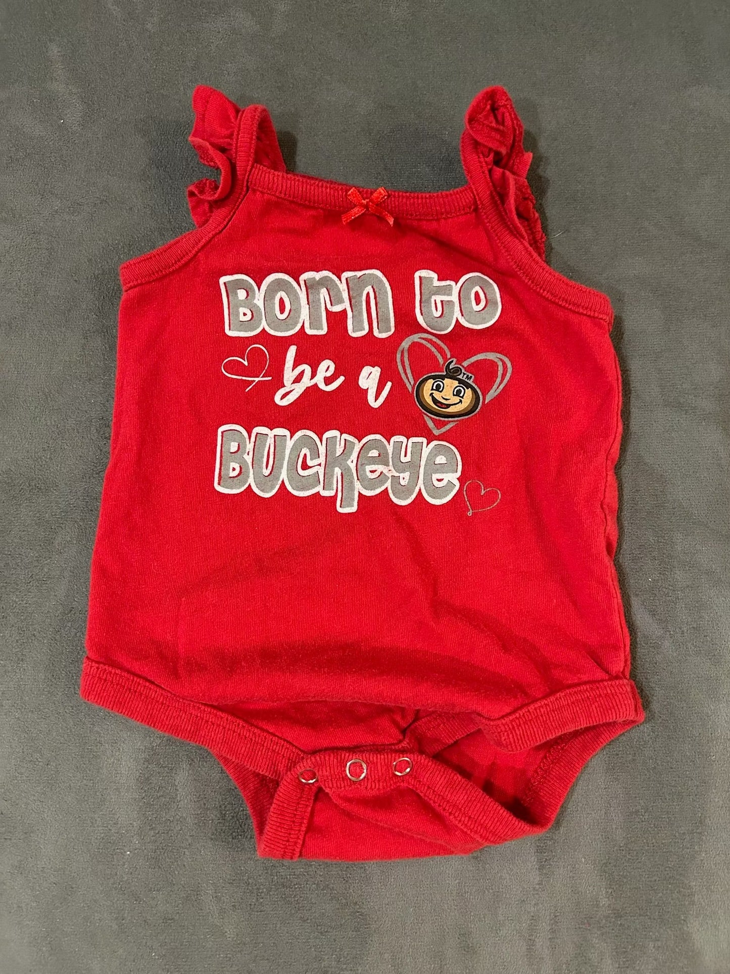 Seller 128 - Baby Girl's Ohio State Onesie 3-6M