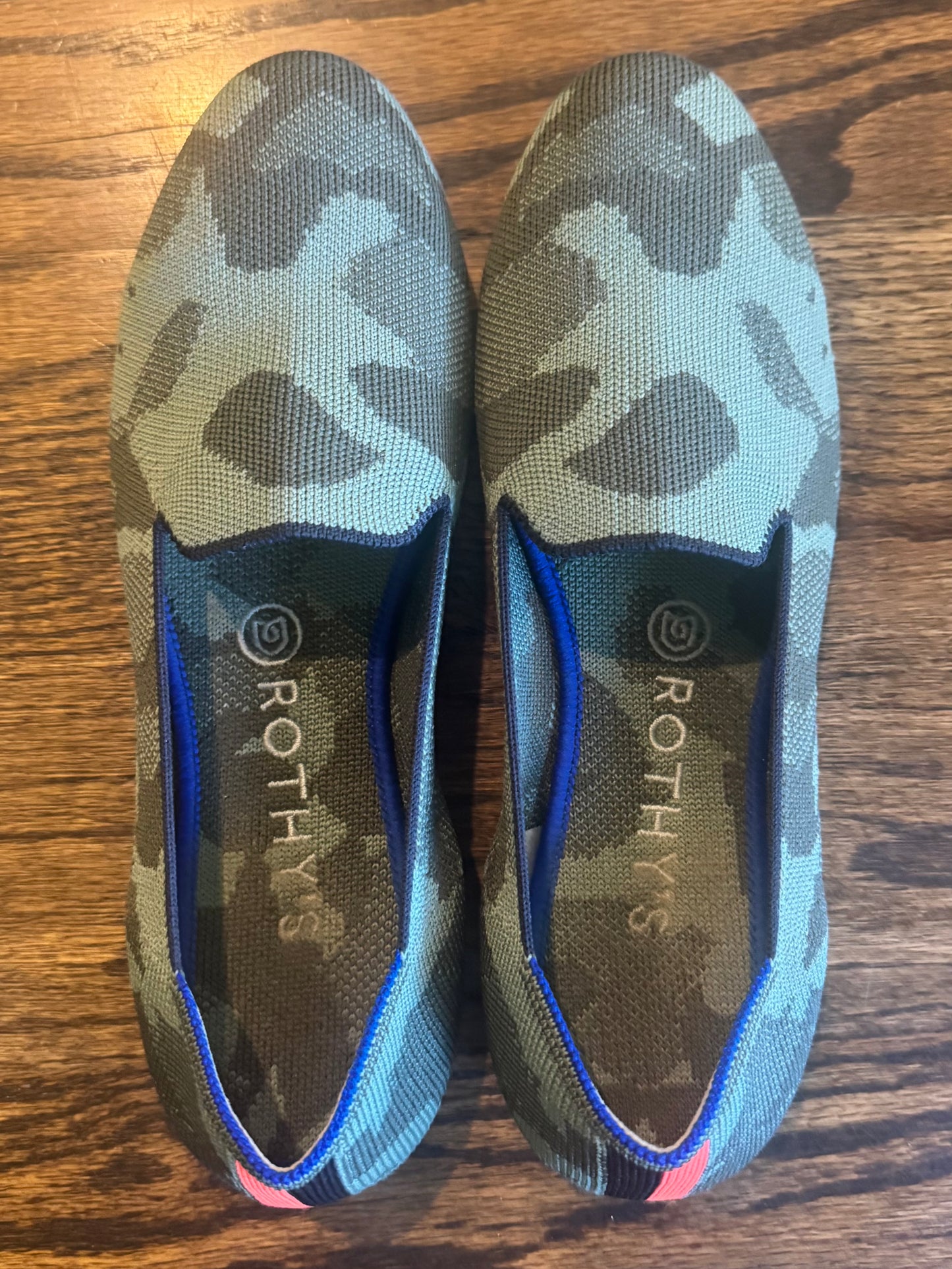 Seller #172 Rothy’s Women’s Camo Shoes Size 8.5, fits like 8