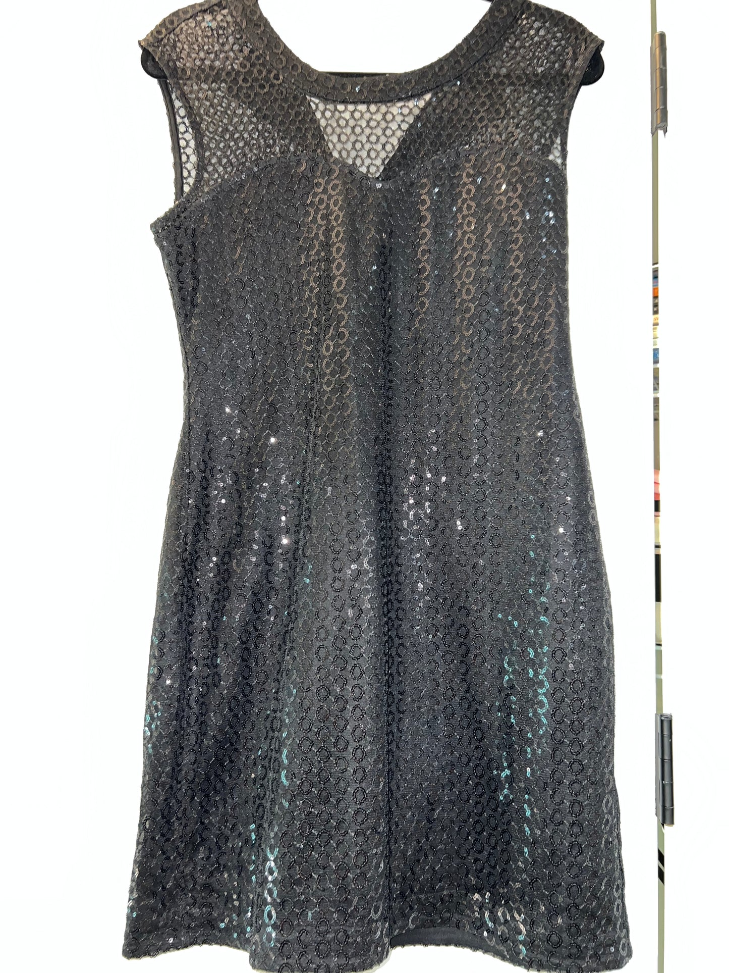 #46 Womens Size Medium Express black dress