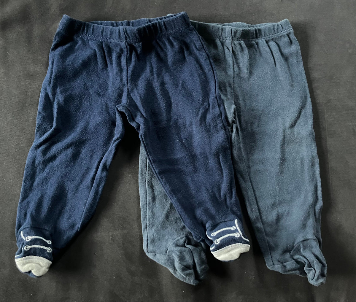 Seller #13 Carter’s boys 6 months footed pants, 2