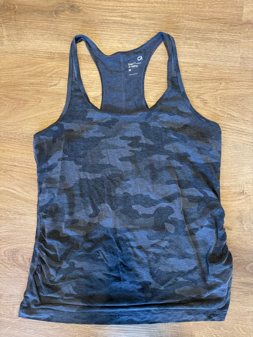 Seller #114 Gap breathe camo maternity workout tank top size medium