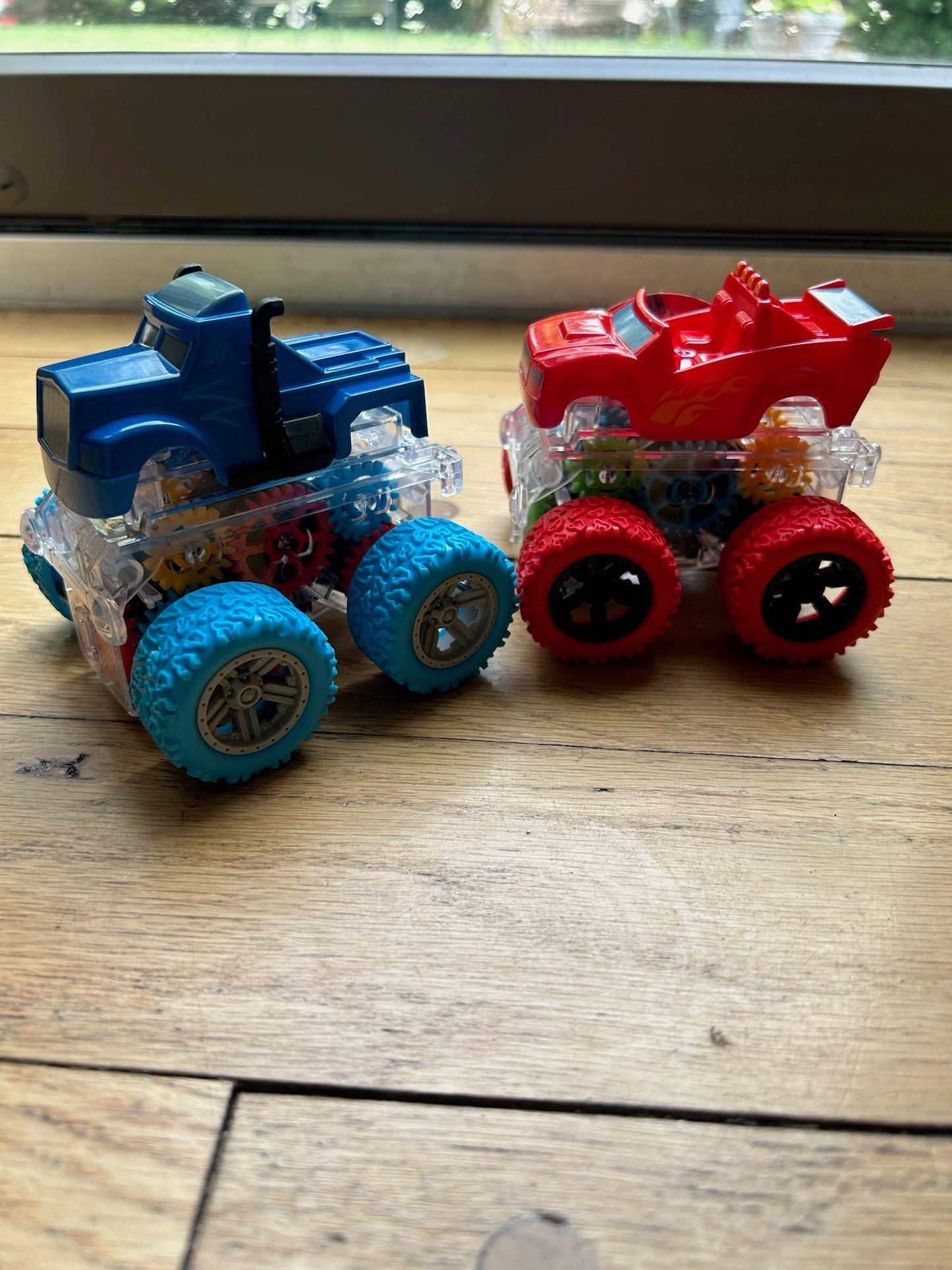 Seller 128 - Light Up Gear Monster Trucks new with tags (2 of 2)