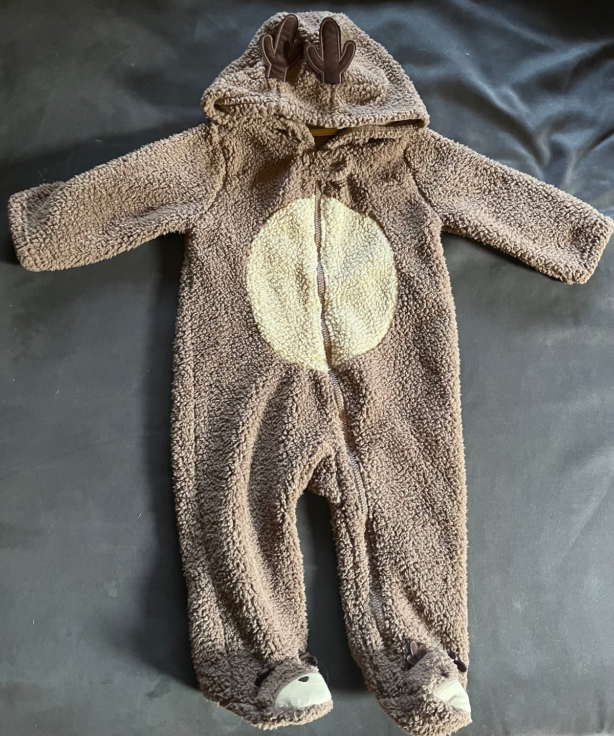 Seller #13 Carter’s 9 months fleece hooded reindeer outfit - so soft and so cute!