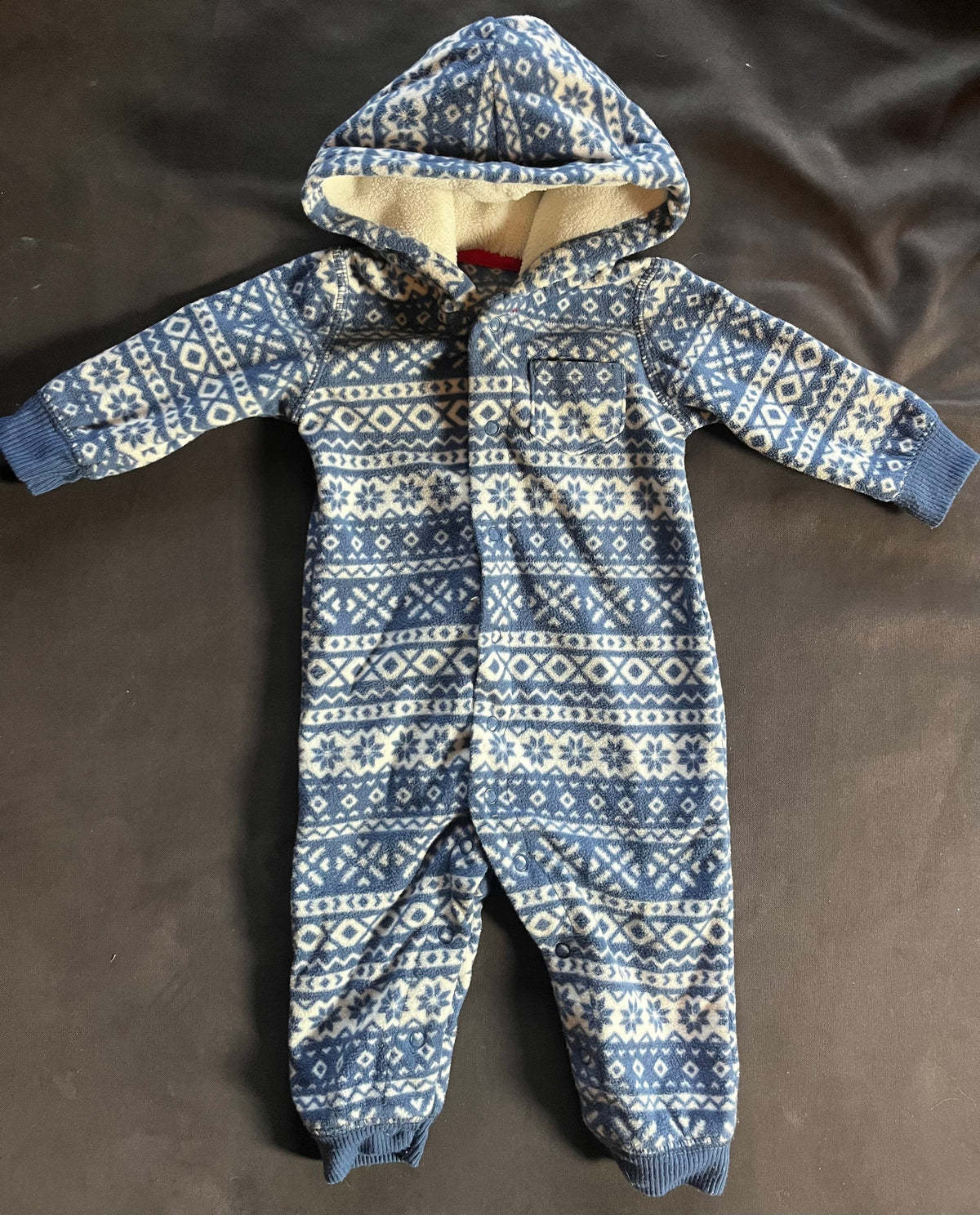 Seller #13 Carter’s boys 6 months fleece hooded outfit
