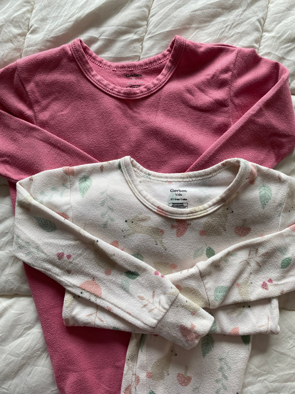 Seller 59 girls set of 2 soft pajamas 3T