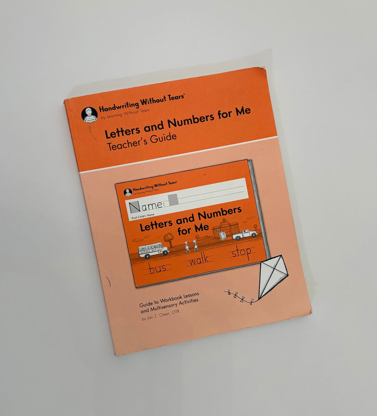 #121 Handwriting Without Tears Teacher’s Manual, VGUC