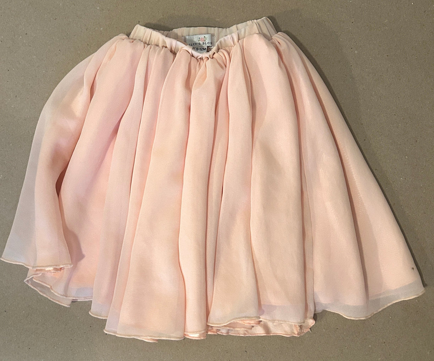 #15 Bailey’s Blossoms 9-12m Maxi Skirt