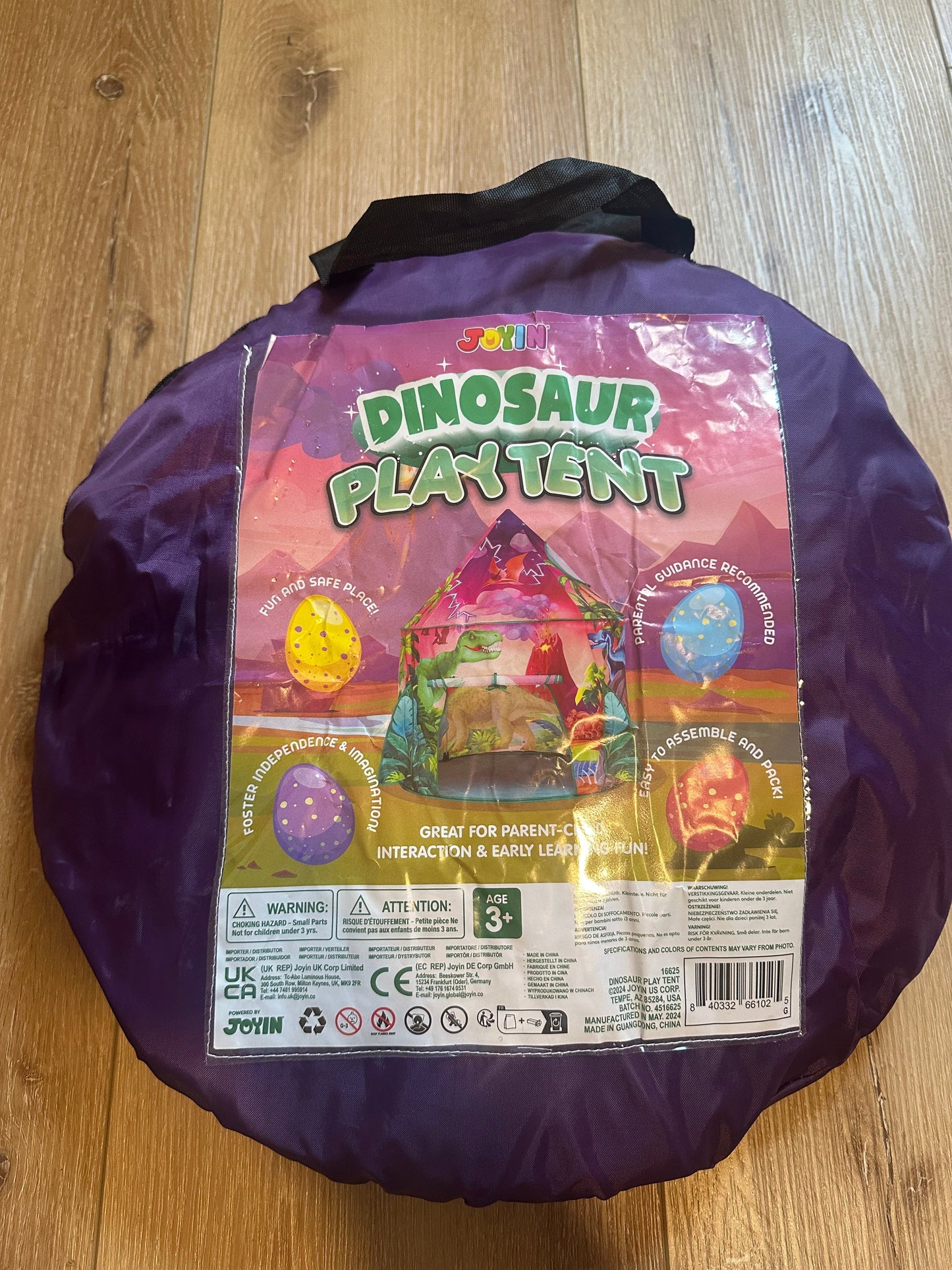 #161 Dinosaur party tent (reduced!!)