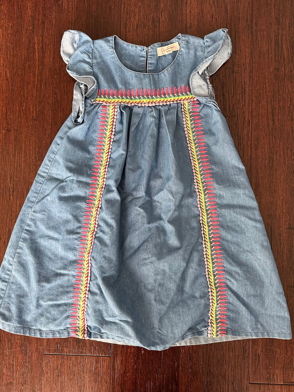 Seller 42, Jessica Simpson Dress, Blue EUC, Girls 5