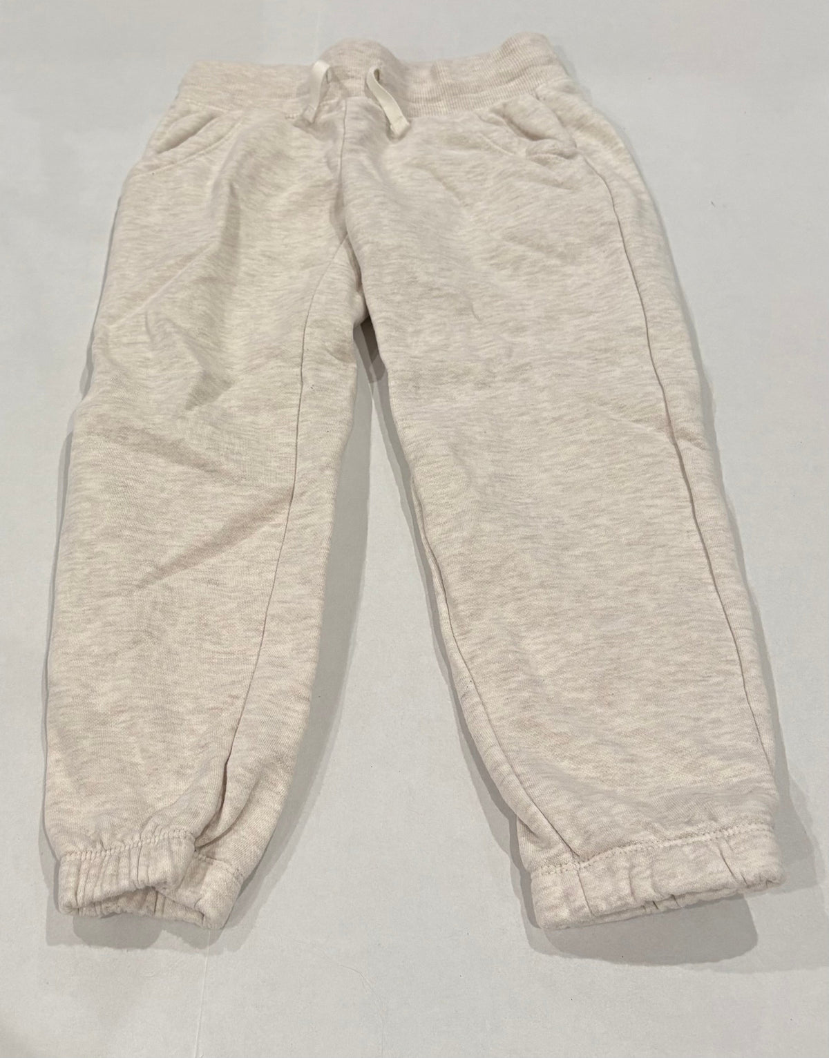 #25 Girls XS (4/5) Cat and Jack fleece lined tan sweatpants