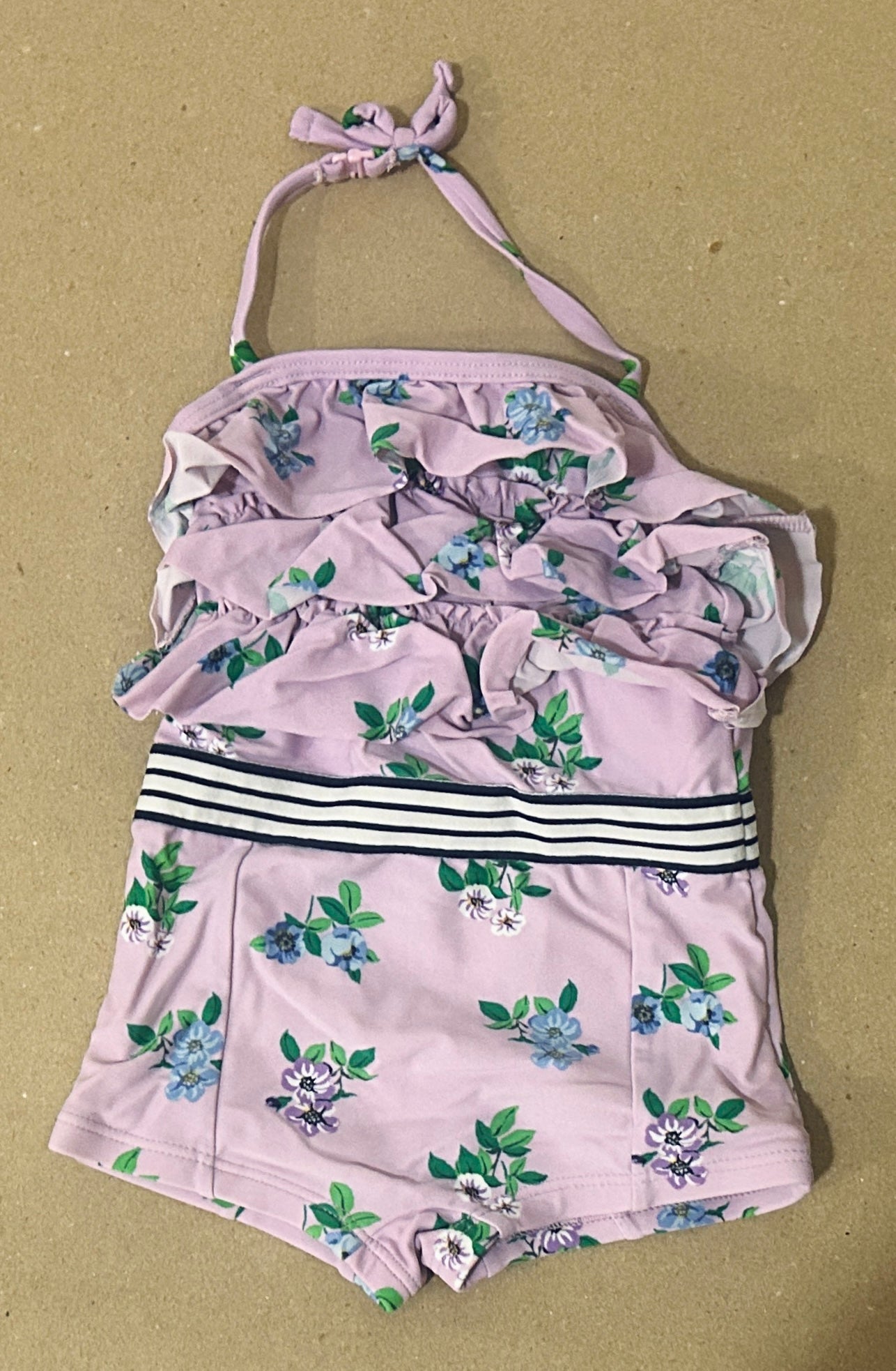 #15 Janie and Jack 12-18m Floral Swimsuit
