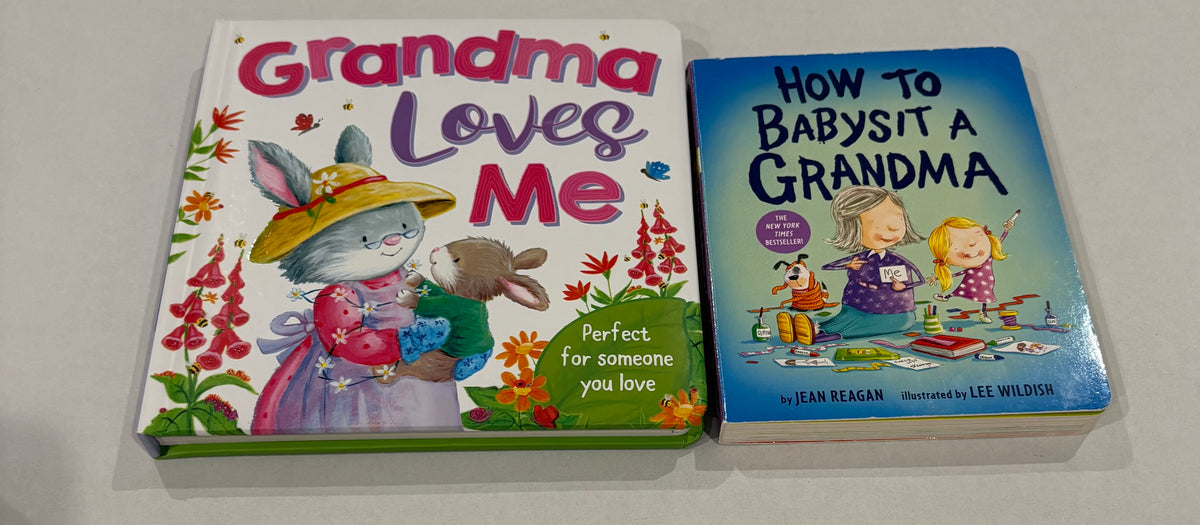 #25 Board books - grandma loves me and how to babysit a grandma