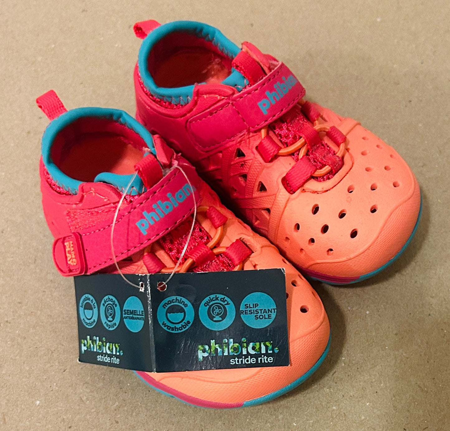 #15 Stride Rite 4c Phibian NWT Shoes