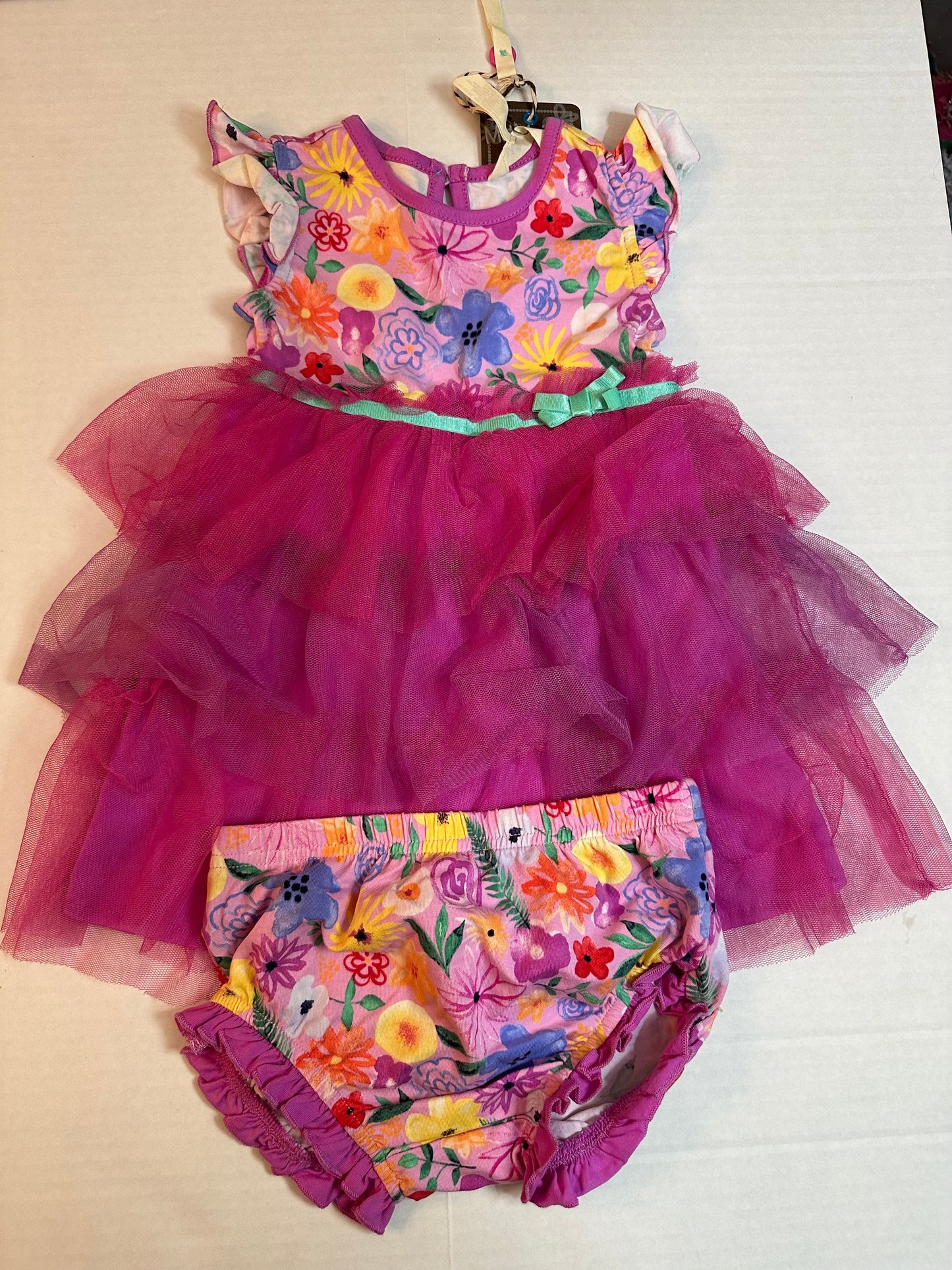 #88 18-24M Matilda Jane NWT dress with diaper cover