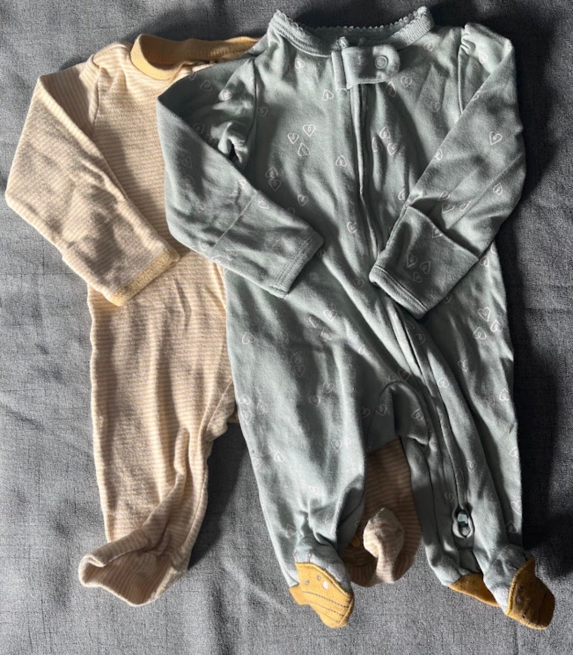 Seller #13 Carter’s girls newborn sleepers bundle