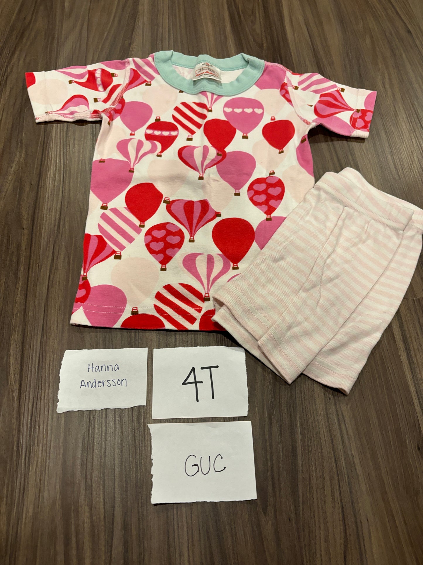 #138 - 4T - GUC Hanna Andersson - Balloon PJs - PU 45236