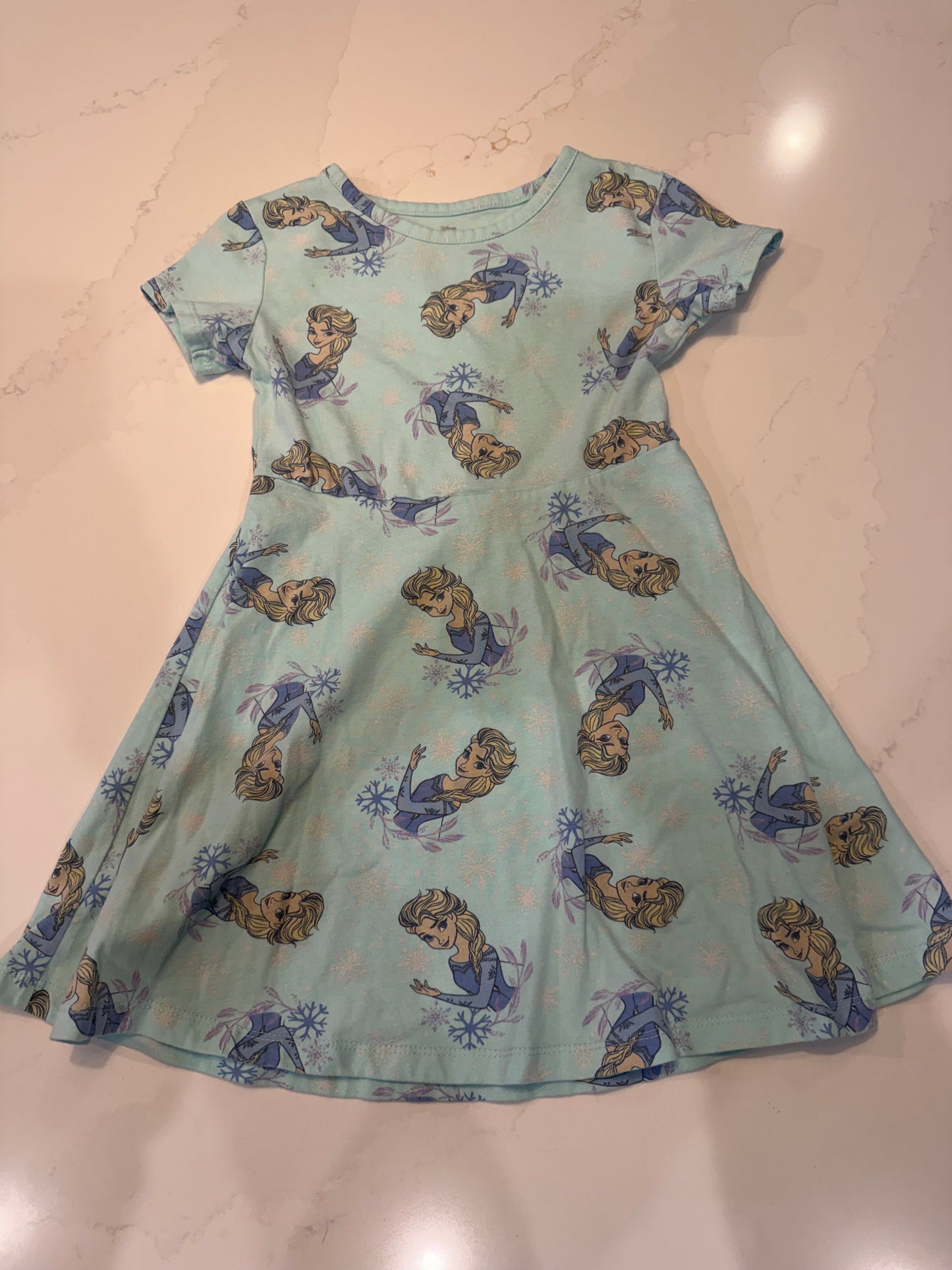 #133 5T girls Elsa dress