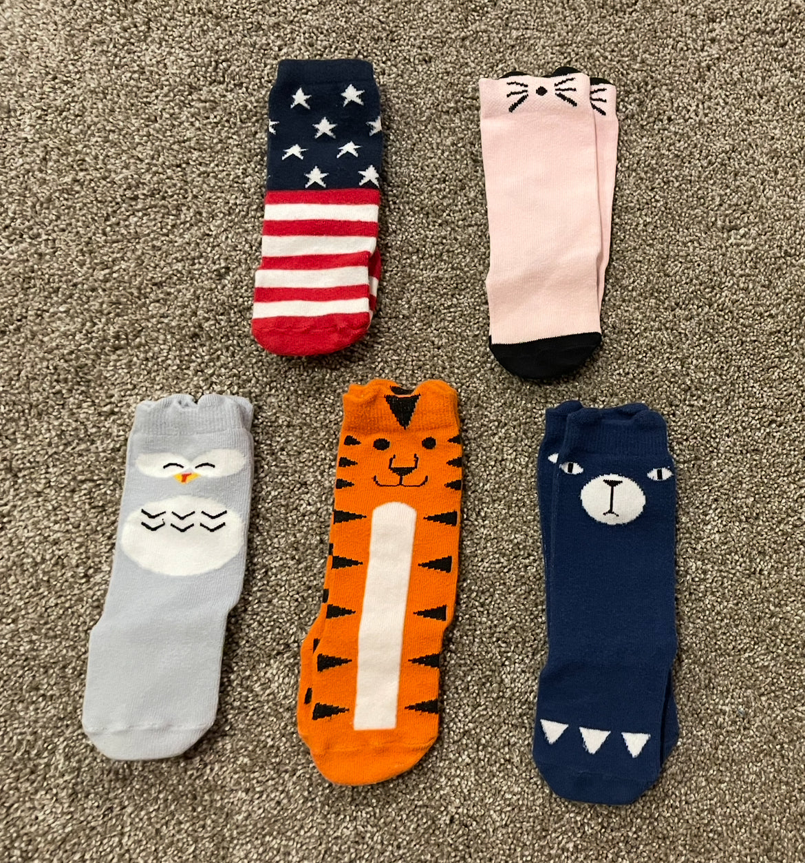 Seller 129- girls 6-12 month knee socks