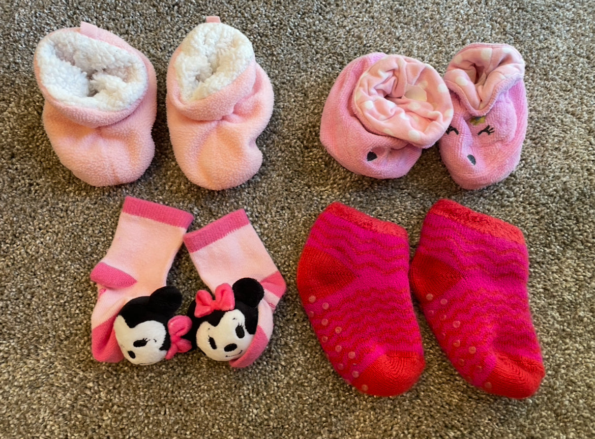 Seller 129- baby bootie bundle