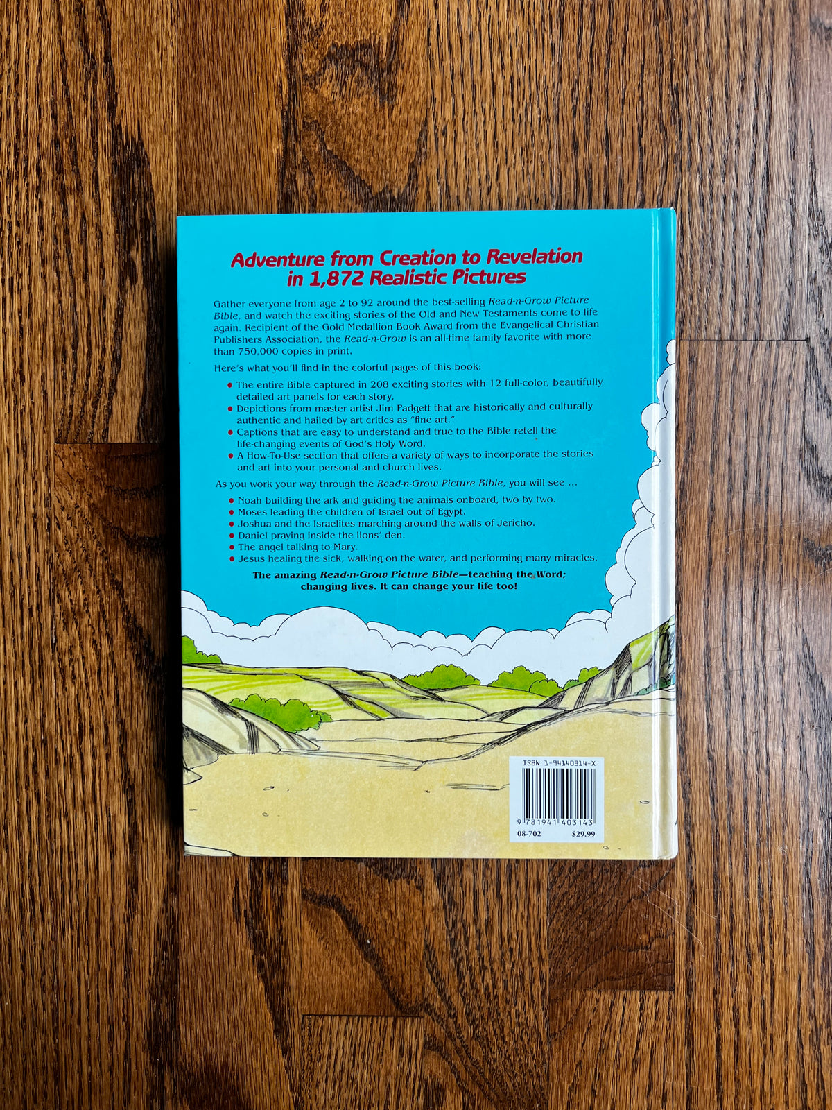 Seller #115 - Read & Grow Picture Bible (Hardcover), EUC