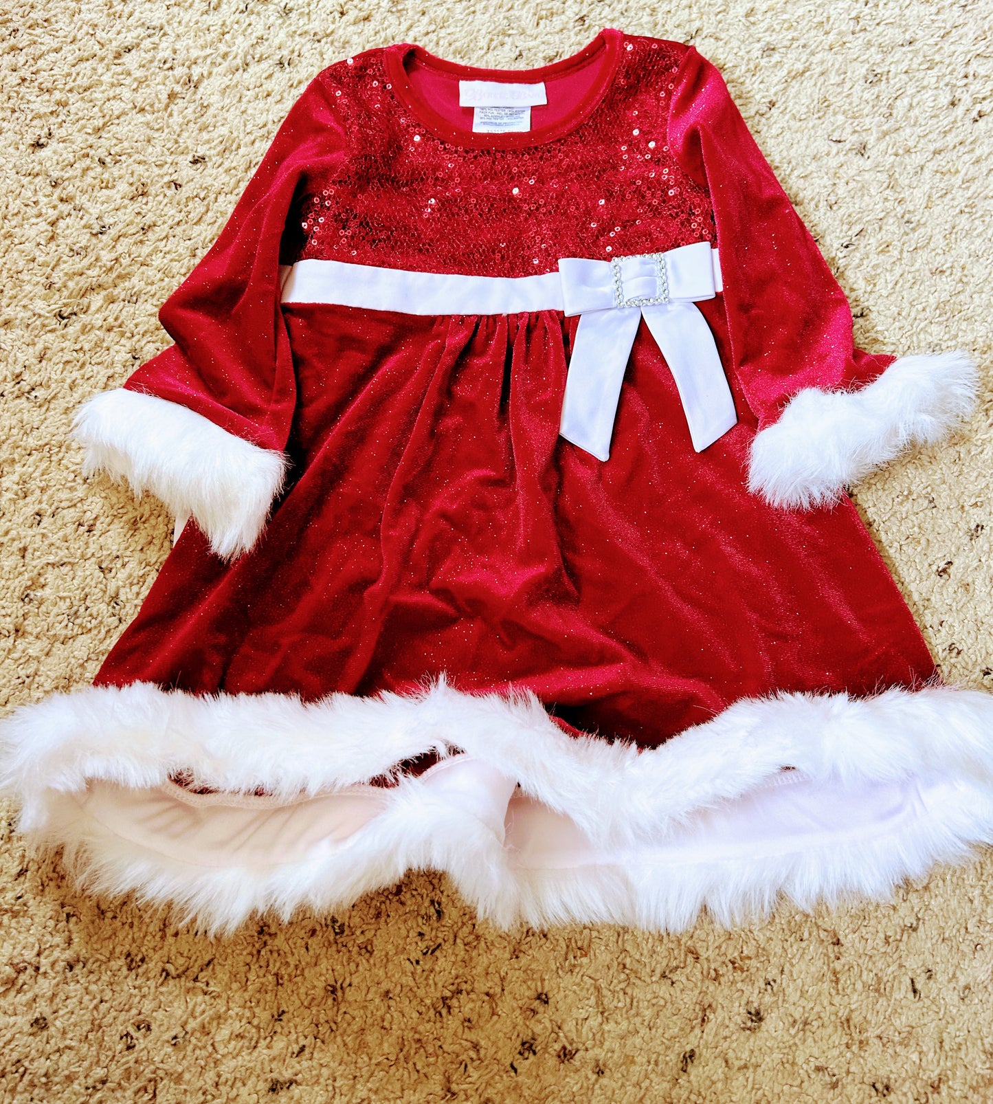 Seller 120, VGUC Holiday Dress 18M