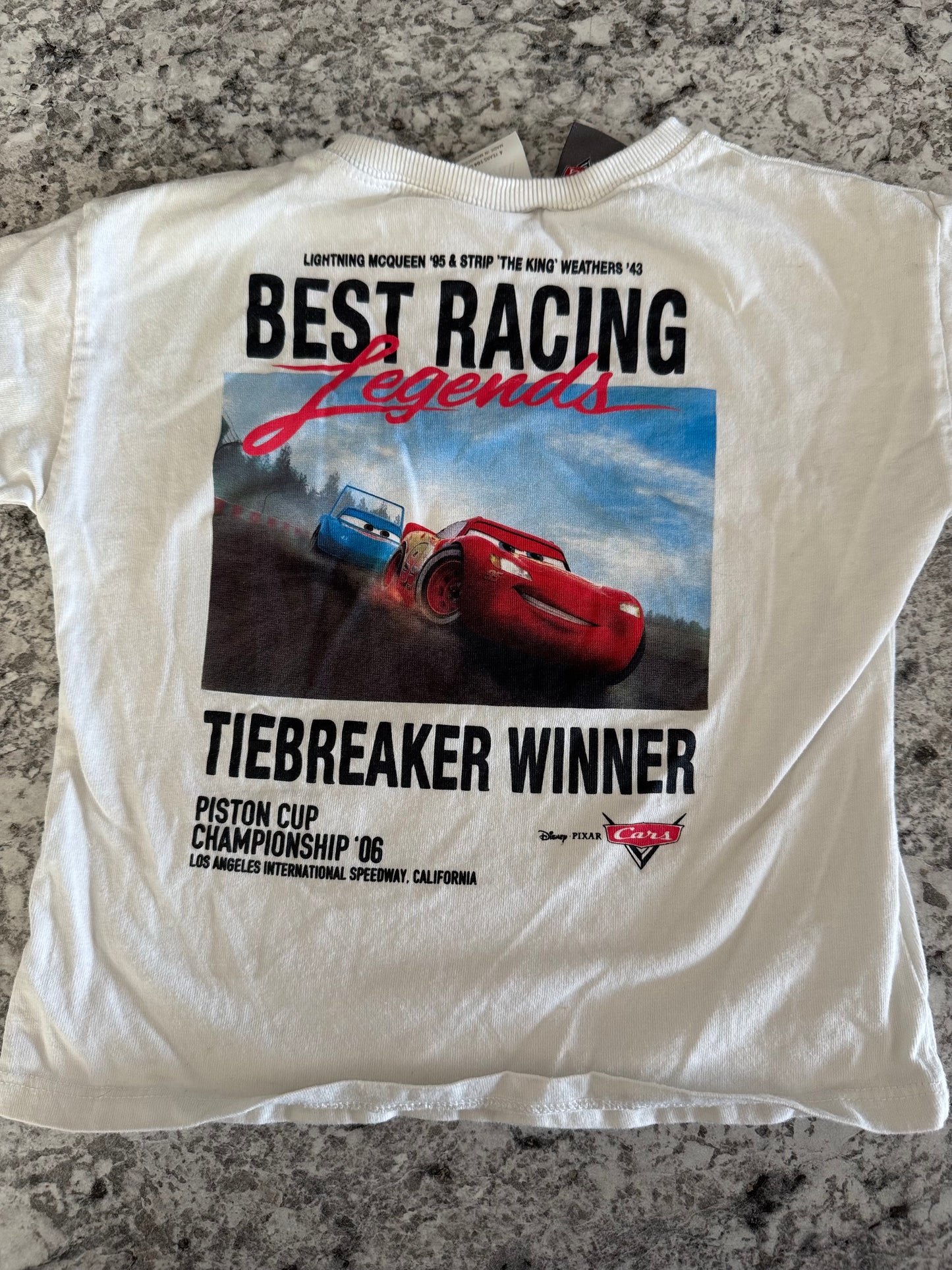 #107 Zara Lightning McQueen Tee 3T