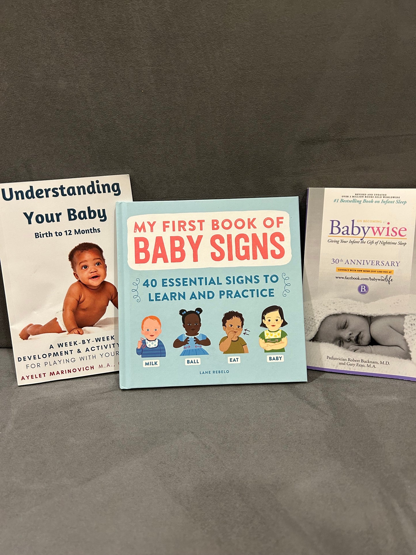 Seller 128 - Baby Development and Sleep Book Bundle - 3 books included