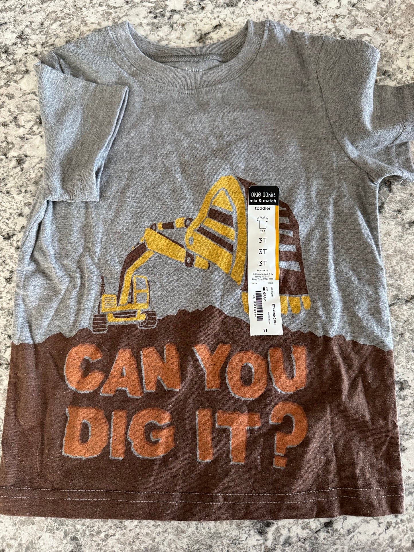 *REDUCED* #107 Okie Dokie Tee NWT 3T