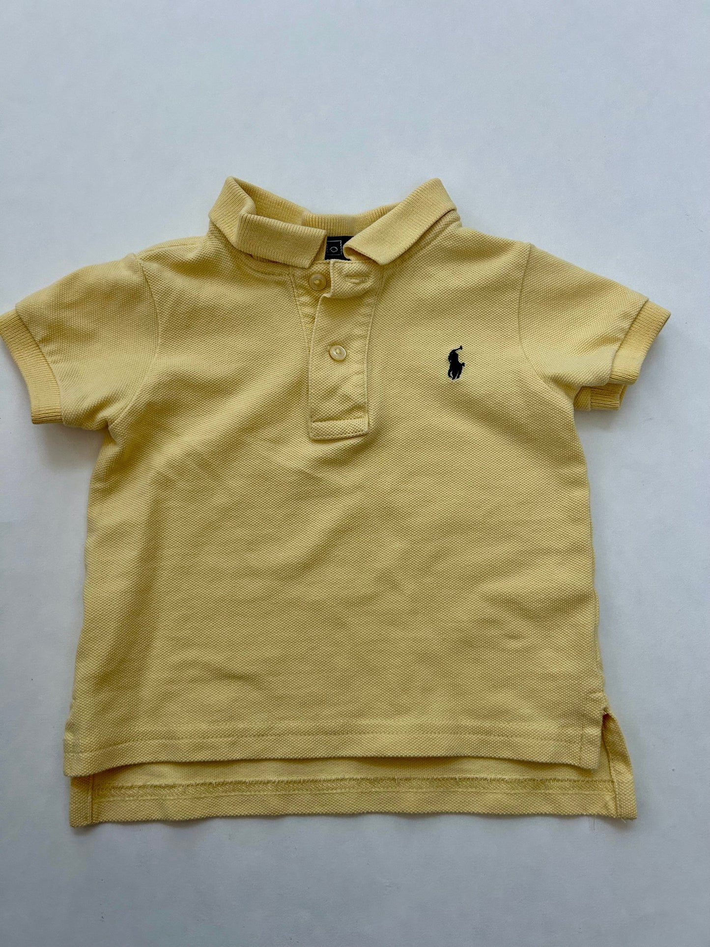 #200 Boys 9 month Polo yellow
