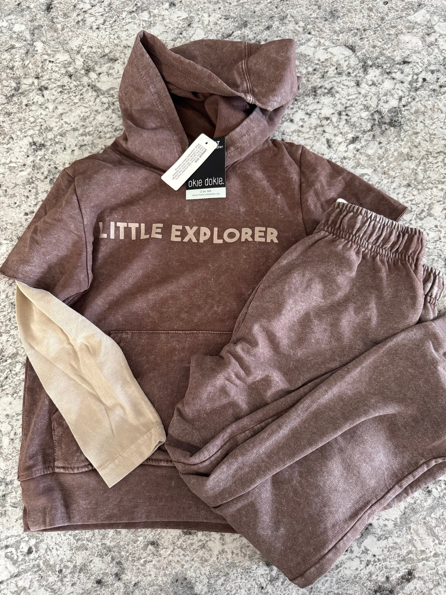 *REDUCED* #107 Okie Dokie Hoodie and Pants NWT 4T