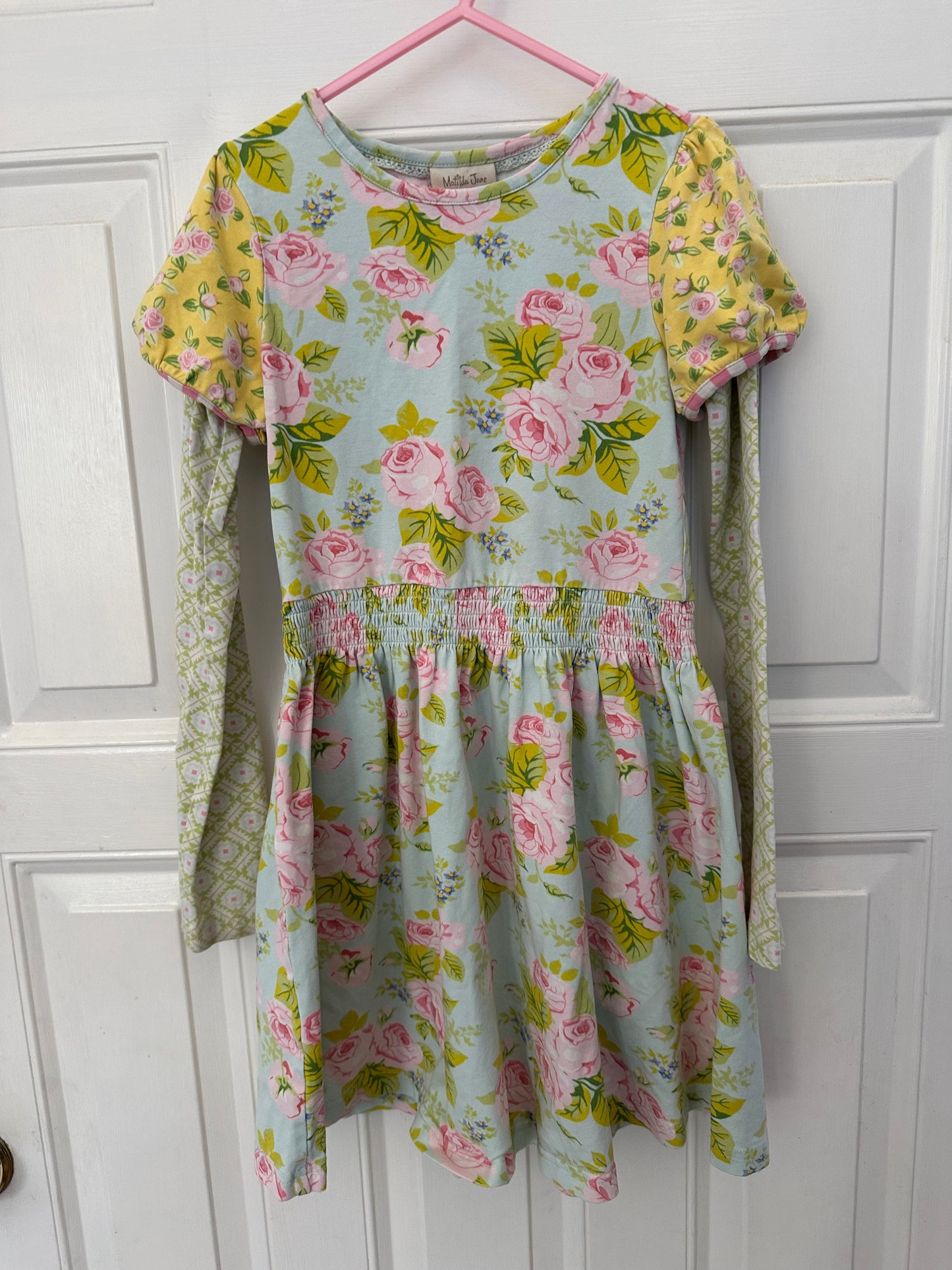 #133 Matilda Jane Sz 8 Girls Floral Dress