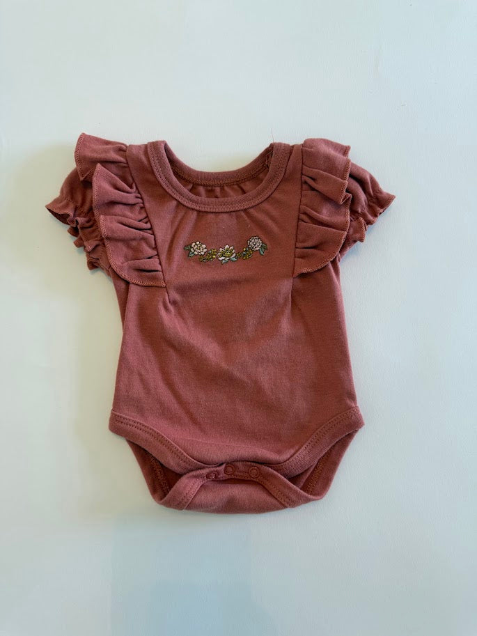 #78 REDUCED Baby Essentials Floral Outfit Girls 3M