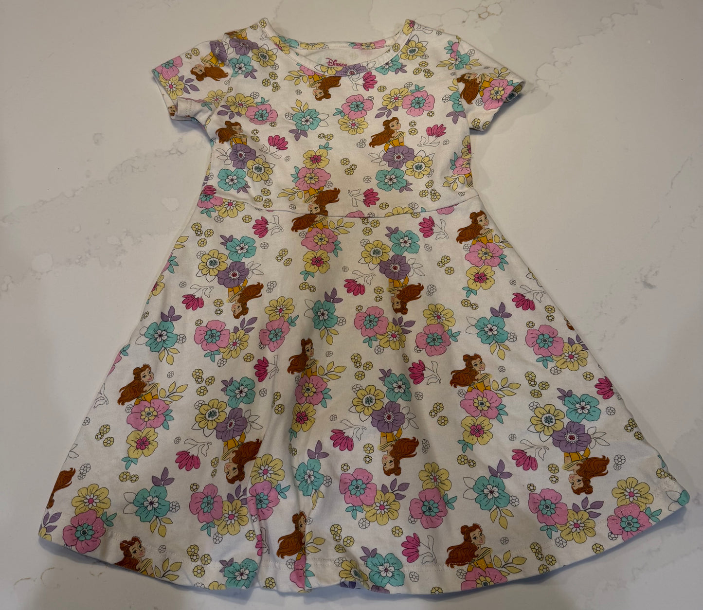 #133 Disney Princess Belle dress 4T
