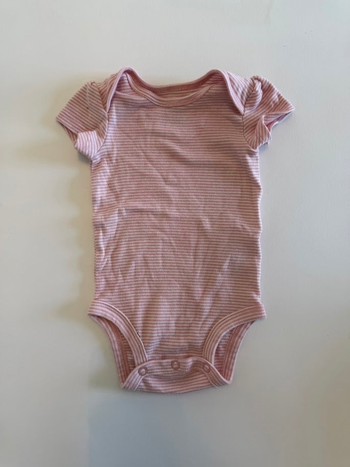 #78 REDUCED Carter's 3 Piece Bunny and Stripe Bodysuits 3M