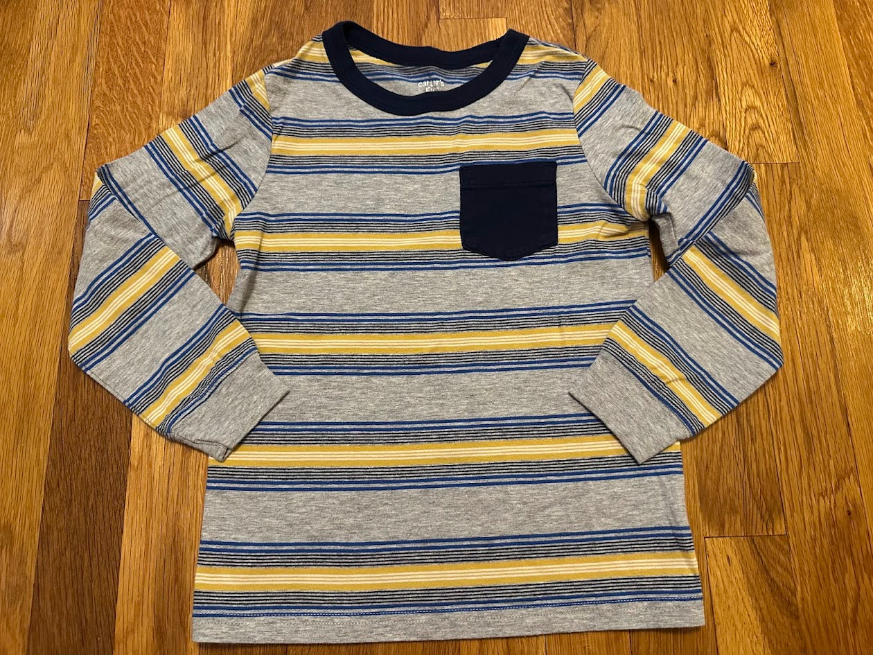 Seller #82 Carter's kid boys size 6 long sleeve shirt
