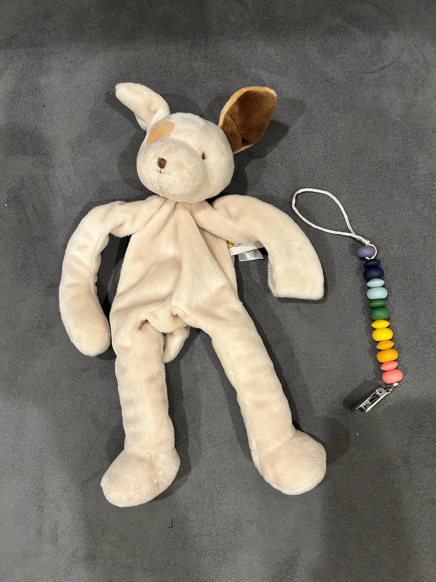 Seller 128 - Pacifier Clip and Pacifier Lovey Bundle